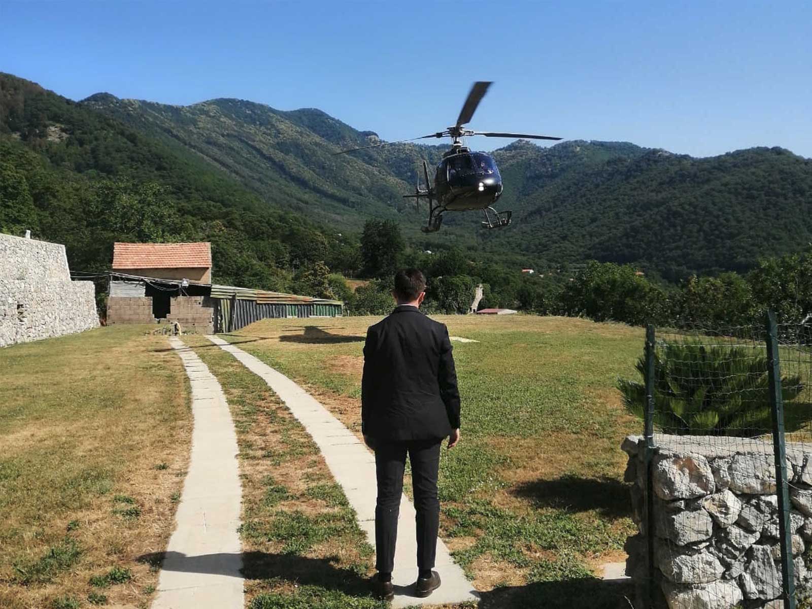 Esperienza in elicottero in Costiera Amalfitana